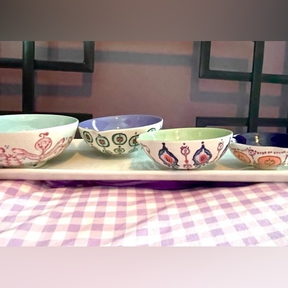 Hard to Find Anthropologie Halden Ceramic Nested Measuring Cups - Picture 1 of 7